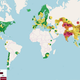 Global air quality data for Friday shows that California has the worst air on Earth.